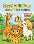 Zoo Animals Coloring Book: Cute and Easy Animal Designs for Kids Ages 3-5 (Animal Coloring Book Series for Kids Ages 3–5) by Abramowicz ABRO