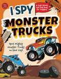 I Spy Monster Trucks: Spot Mighty Monster Trucks on Race Day! A Cute Search and Find Book for Toddlers (I Spy Books for Toddlers) by Marlies Larch