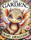 The Garden of Baby Dragons: A Cute Fantasy Coloring Book for Adults and Teens Featuring Magical Flowers and Adorable Creatures by Myra Rowse
