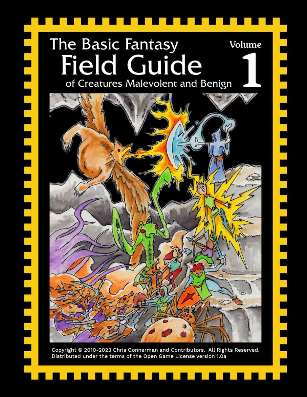 Basic Fantasy Field Guide, Volume 1 by Chris Gonnerman