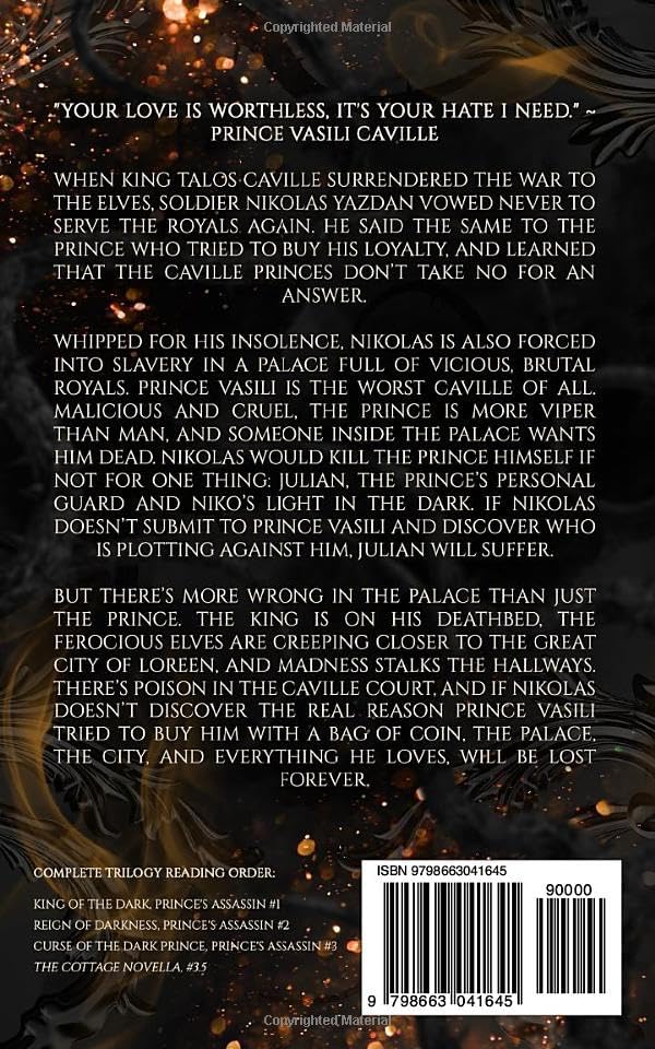King of the Dark: A dark MM high fantasy (Prince's Assassin) by Ariana Nash