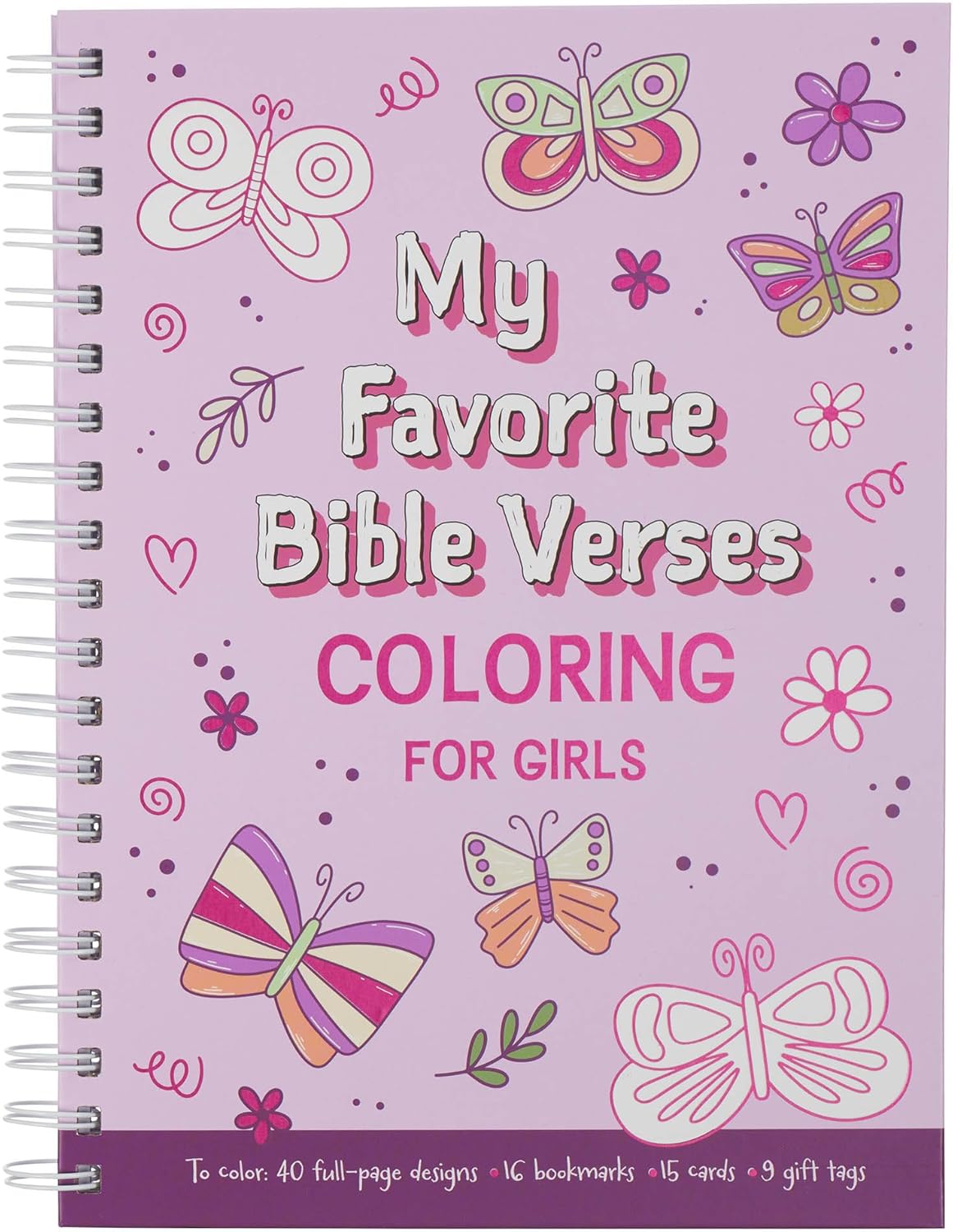 My Favorite Bible Verses Coloring for Girls, Ages 8-12 by Christian Art Publishers