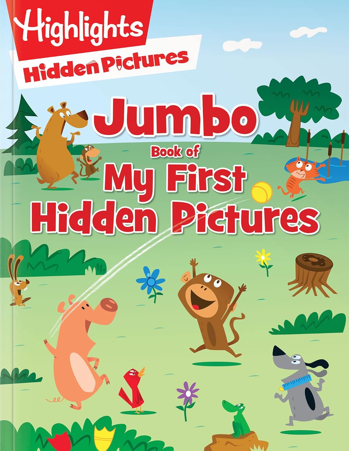 Jumbo Book of My First Hidden Pictures: 115+ Hidden Pictures Puzzles in Highlights Activity Book, Seek and Find Puzzles for Kids 3+ (Highlights Jumbo Books & Pads) by Highlights