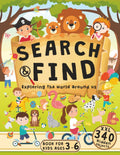 Search and Find Book for Kids Ages 3-6 Exploring the World Around Us: Big Hidden Picture Book with Amazing Scenes, Variety of Objects, People and Animals to Discover by Ariadne's Art