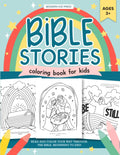 The Bible Stories Christian Coloring Book for Kids: Read and Color Your Way Through the Bible, Beginning to End by Modern Kid Press