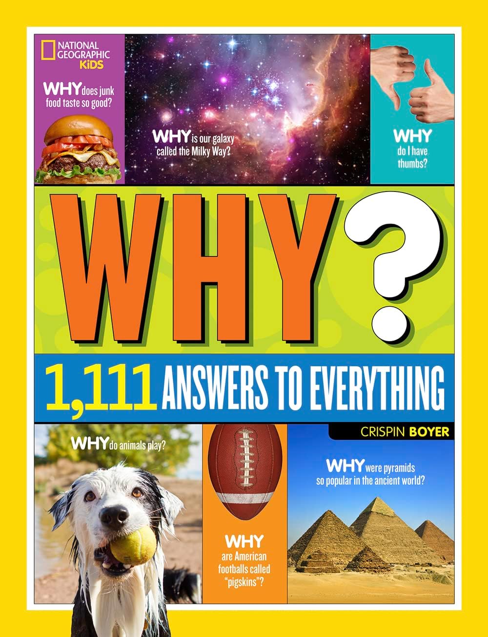 National Geographic Kids Why?: Over 1,111 Answers to Everything (NGK Why?) by Crispin Boyer