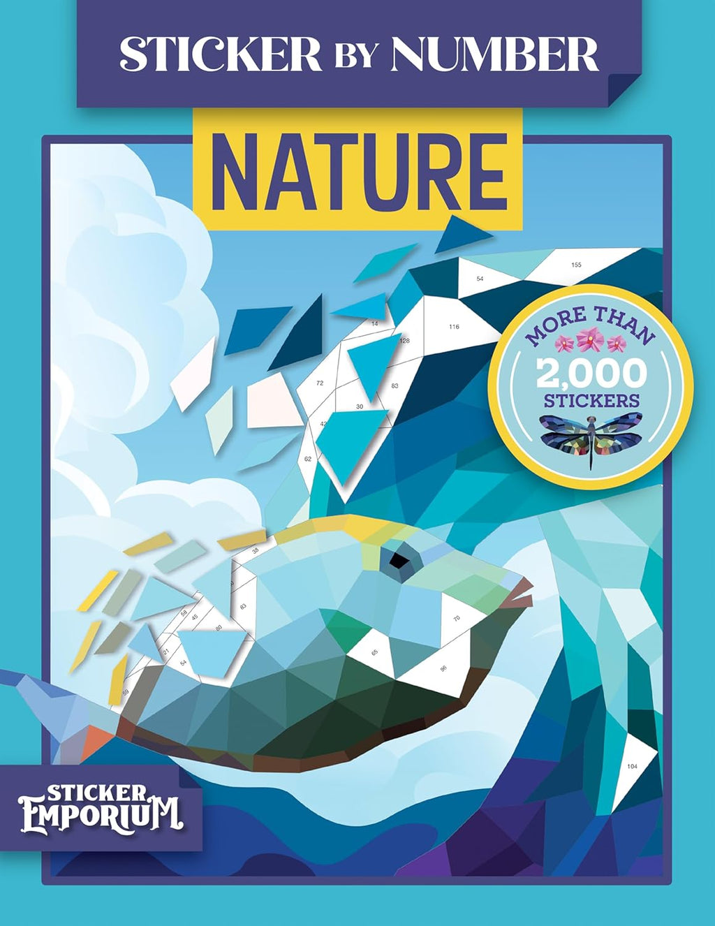 Sticker by Number Nature: Sticker Emporium by Parragon Books