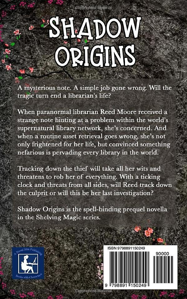 Shadow Origins: A Magical Library Urban Fantasy Novel (Shelving Magic) by Nellie H. Steele