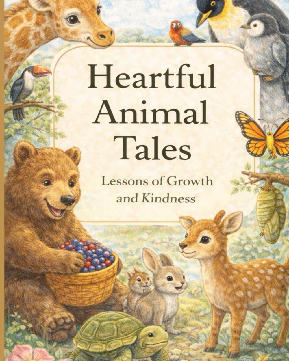 Moral Stories For Kids Ages 3-8: Short Bedtime Stories That Teach Values, Emotions, And Good Habits (Animal Moral Stories) by Khushbu Kumari
