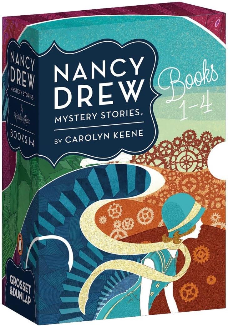 Nancy Drew Mystery Stories Books 1-4 by Carolyn Keene