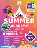 Kids Summer Academy by ArgoPrep - Grades 8-9: 8 Weeks of Math, Reading, Science, Writing, Logic, Fitness and Yoga | Online Access Included | Prevent Summer Learning Loss by ArgoPrep