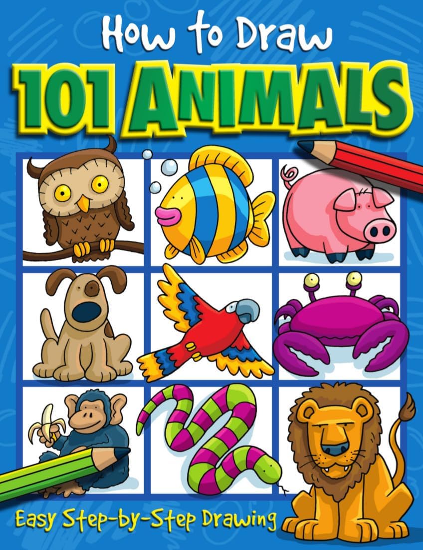 How to Draw 101 Animals by Barry Green