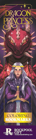 Dragon Princess Coloring Bookmarks (The Boyfriends Series) by Mai Franiak