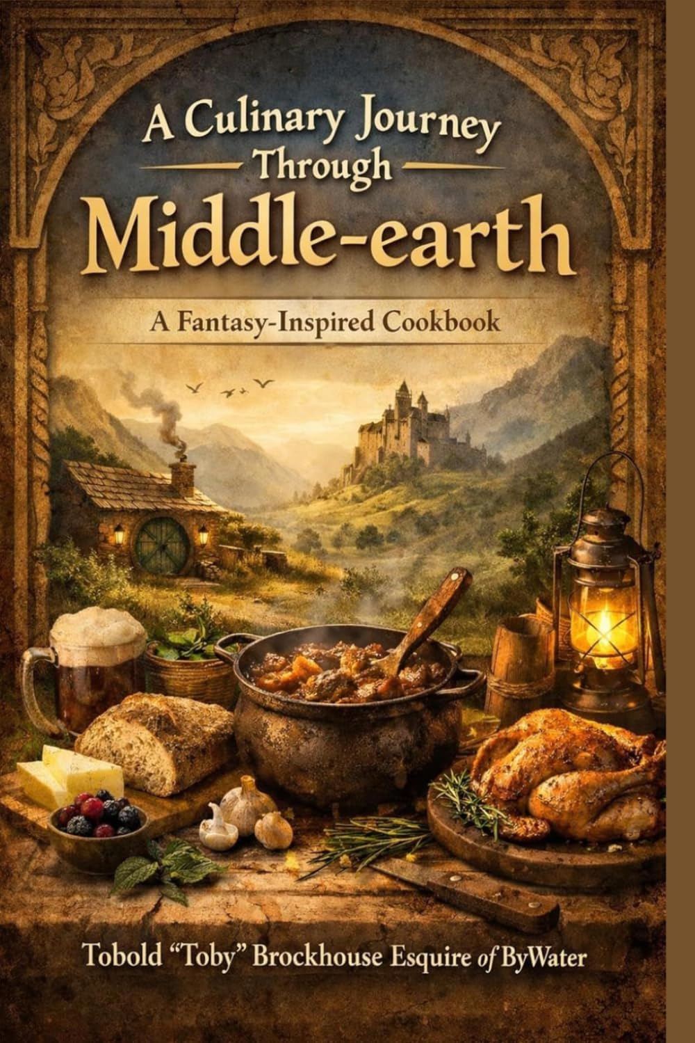 A Culinary Journey Through Middle-Earth: A Fantasy-Inspired Cookbook of Hobbit Meals, Elvish Delights & Dwarvish Feasts: Perfect for LOTR fans, ... dinners! (FIRE & SALT The Hearth Codices) by Tobold “Toby” Brockhouse Esquire