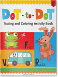 Preschool Activity Book: Dot-To-Dot - Tracing and Coloring Activity Book For Kids by Wonder House Books