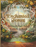 Journey Through the Enchanted Forest: Stress Relief Adult Coloring Book: Fantasy Forest Realm of Fairies, Enchanted Palaces, and Nature for Calm and Mindful Creativity (Glimmerveil) by Bubace Publishing