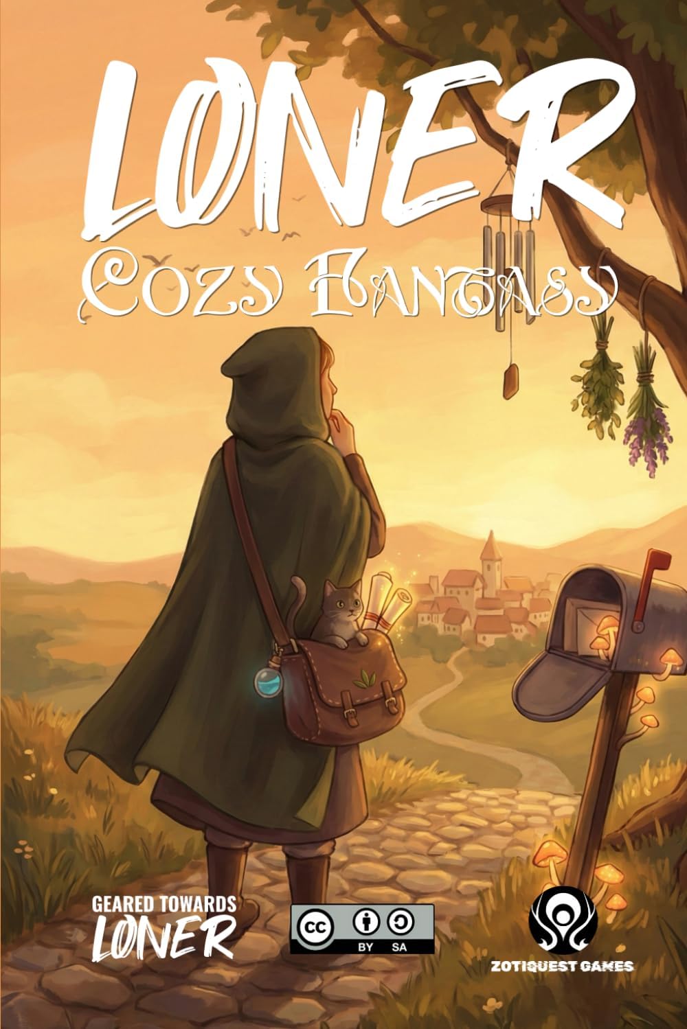 Loner: Cozy Fantasy: A solo tabletop RPG of gentle magic, found family, and everyday wonders by Roberto Bisceglie