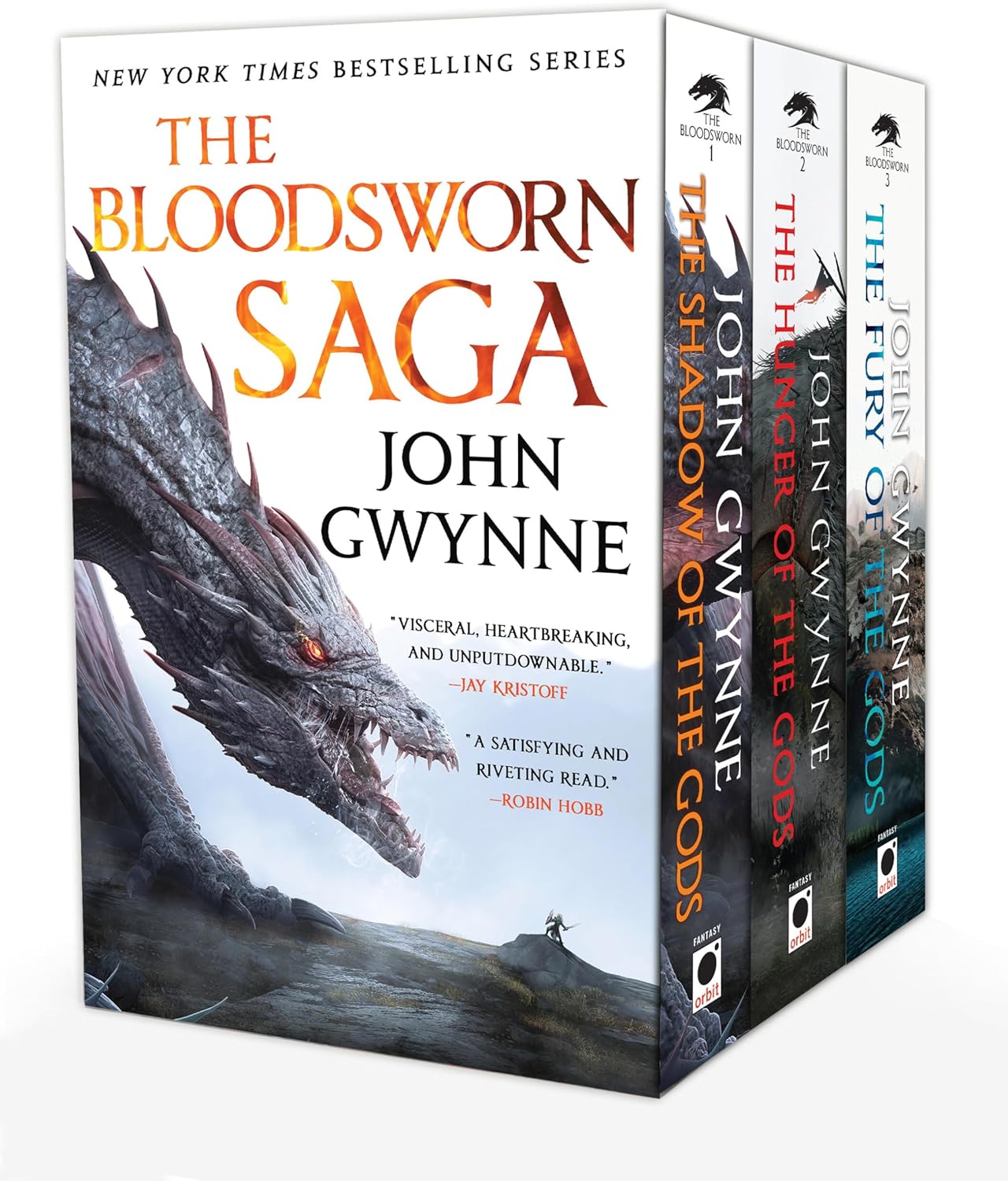 The Bloodsworn Saga Boxed Set: The Shadow of the Gods, The Hunger of the Gods, The Fury of the Gods by John Gwynne