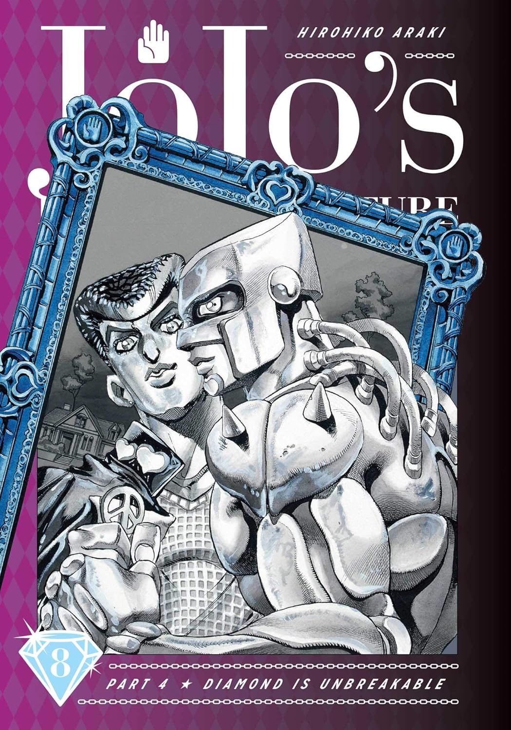 JoJo's Bizarre Adventure: Part 4--Diamond Is Unbreakable, Vol. 8 by Hirohiko Araki