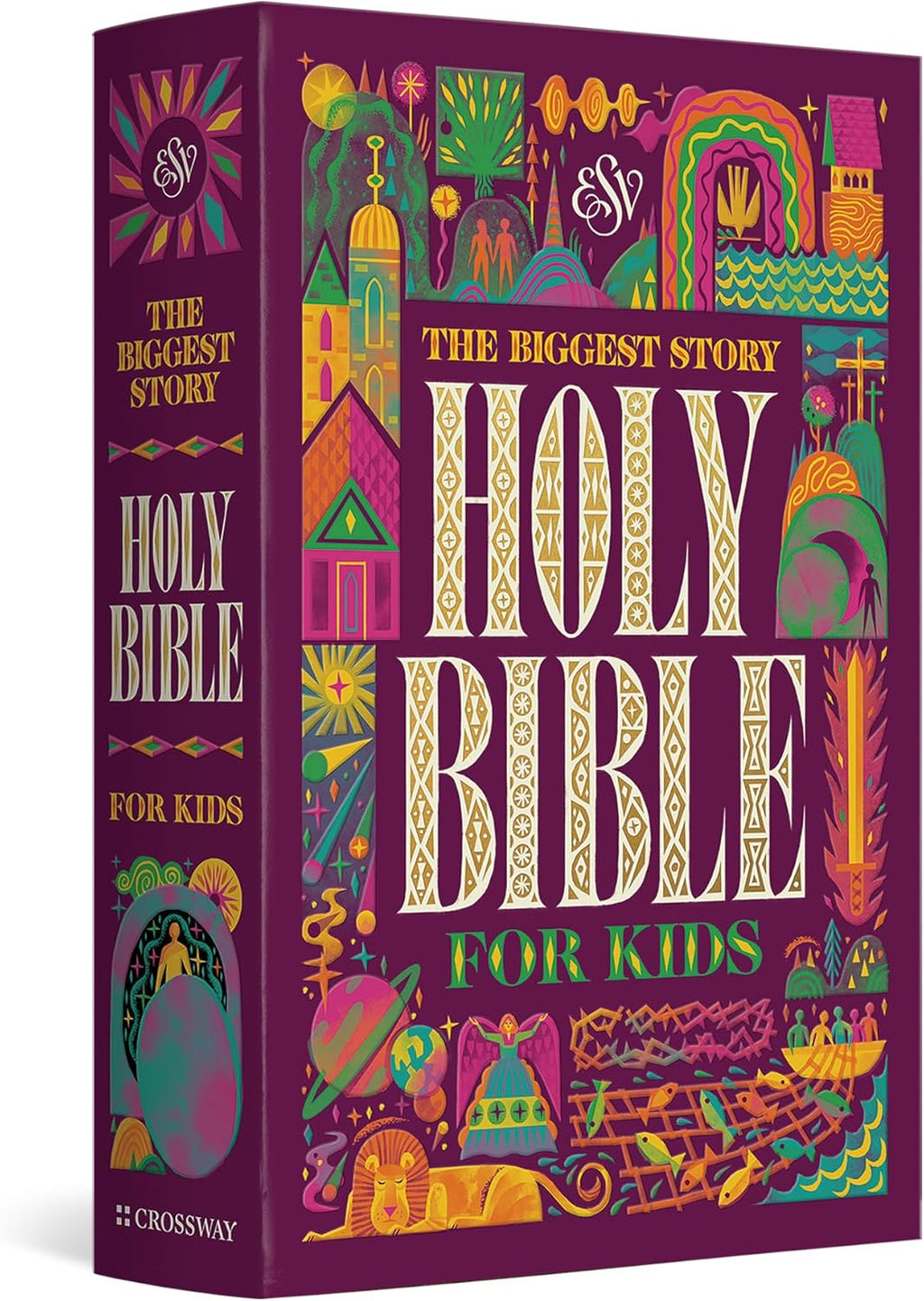 ESV The Biggest Story Holy Bible for Kids (Hardcover): Children's Bible for Ages 6 12 by ESV Bibles