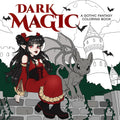 Dark Magic: A Gothic Fantasy Coloring Book (Dover Adult Coloring Books) by Ana Bidault