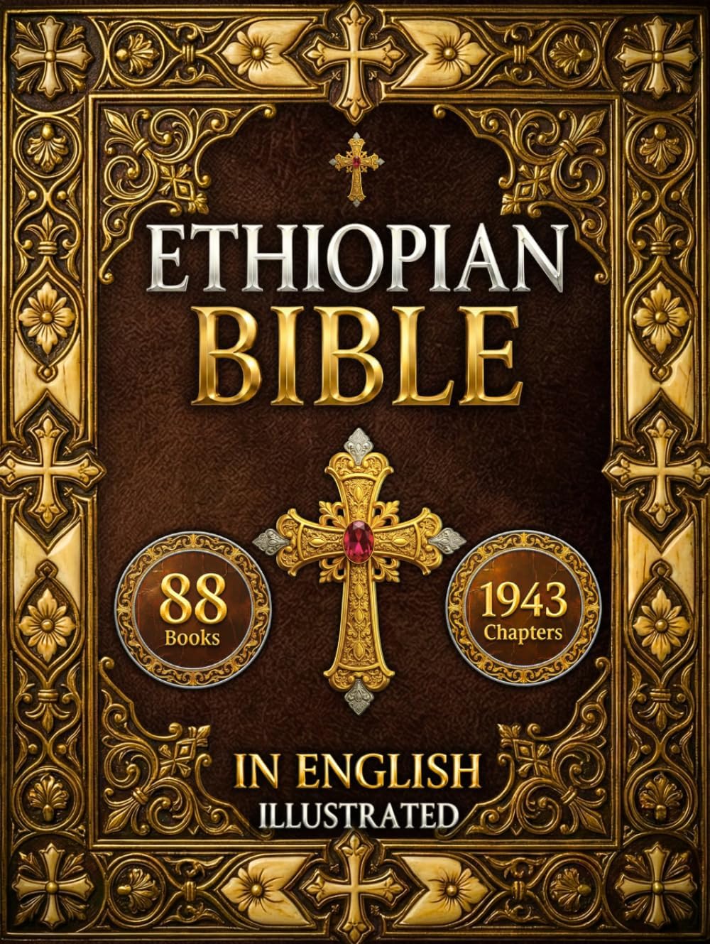 The Ethiopian Bible: The Full Restoration of The Ancient Ethiopian Canon | Includes Henok (1 Enoch), Mets’hafe Kufale (Jubilees), Meqabyan, Sinodos, Didascalia, and The Complete Tewahedo Scriptures by Kevin J. Gregory