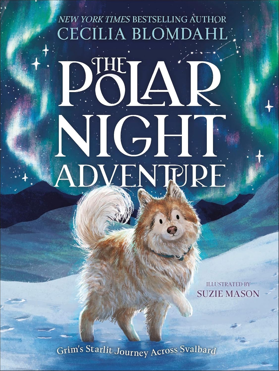 The Polar Night Adventure: Grim's Starlit Journey Across Svalbard by Cecilia Blomdahl
