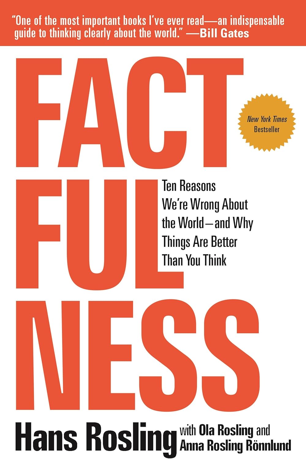 Factfulness by Hans Rosling