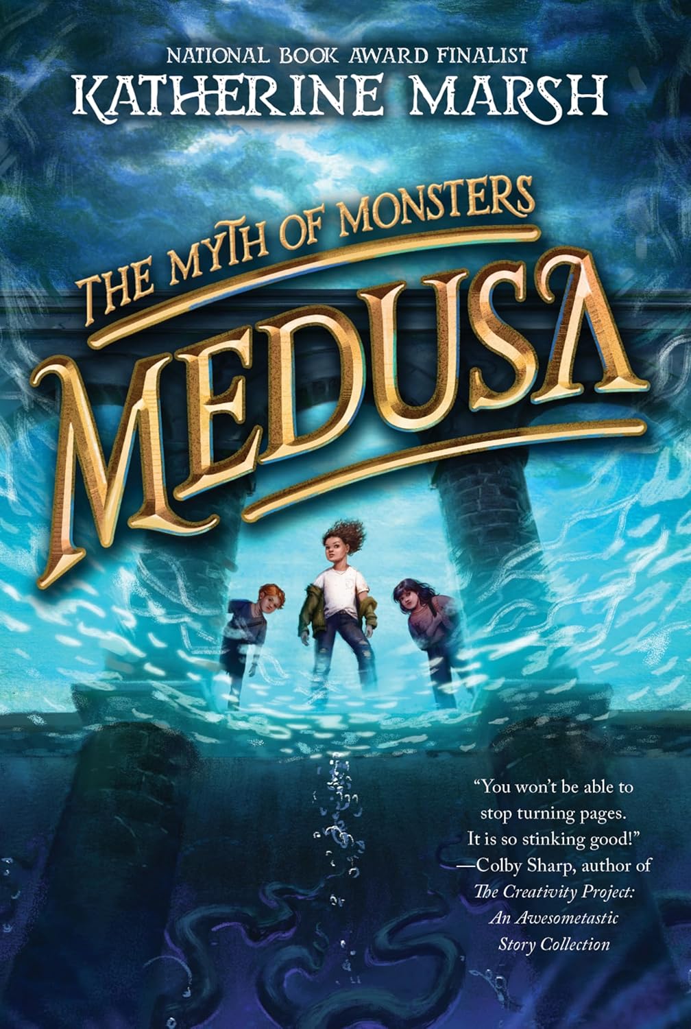 Medusa: A Fantasy Middle Grade Novel that Blends Greek Mythology with Dark Academia (The Myth of Monsters, 1) by Katherine Marsh