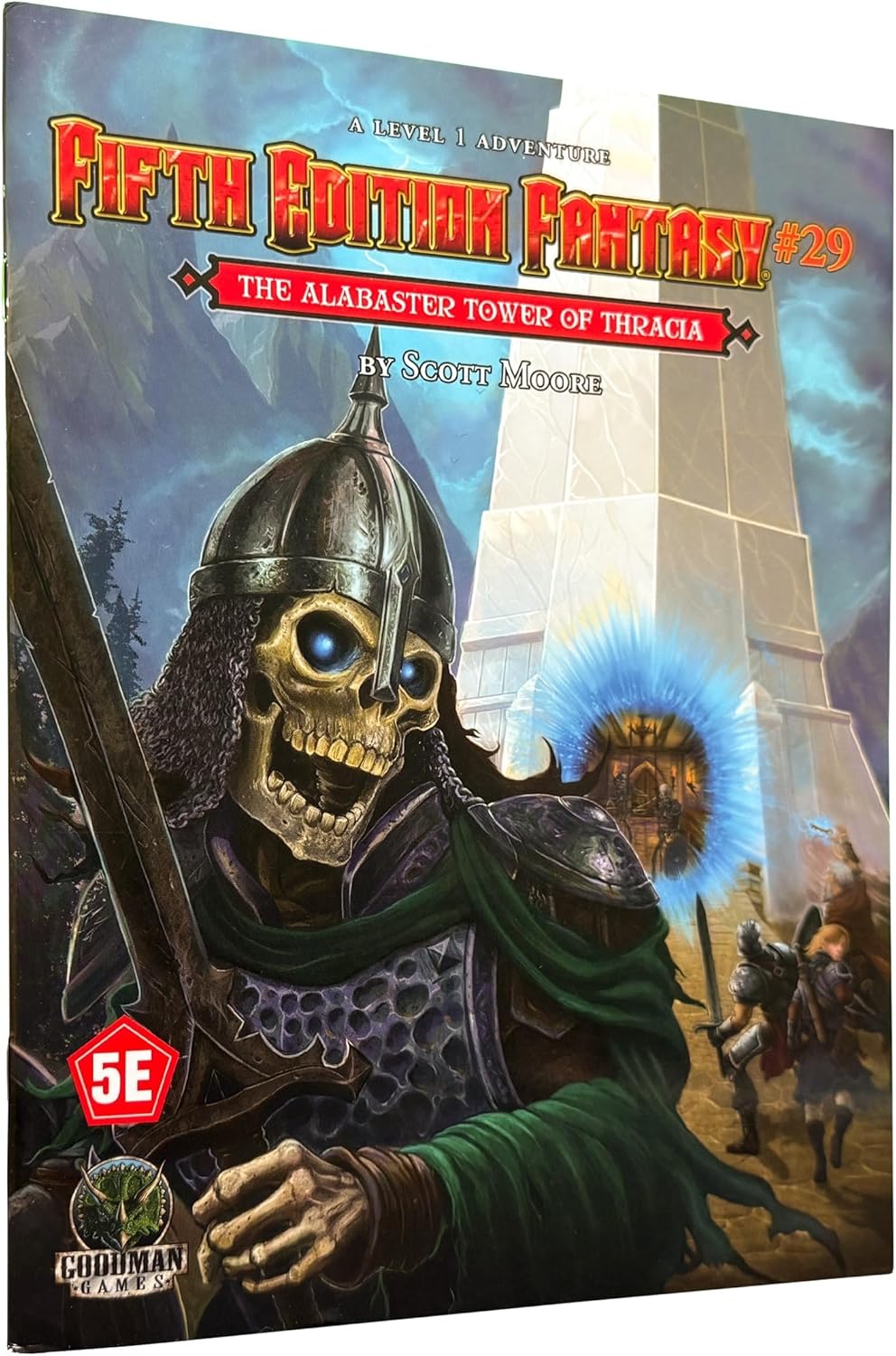 Fifth Edition Fantasy #29: The Alabaster Tower of Thracia (5E) (FIFTH ED FANTASY) by Scott Moore
