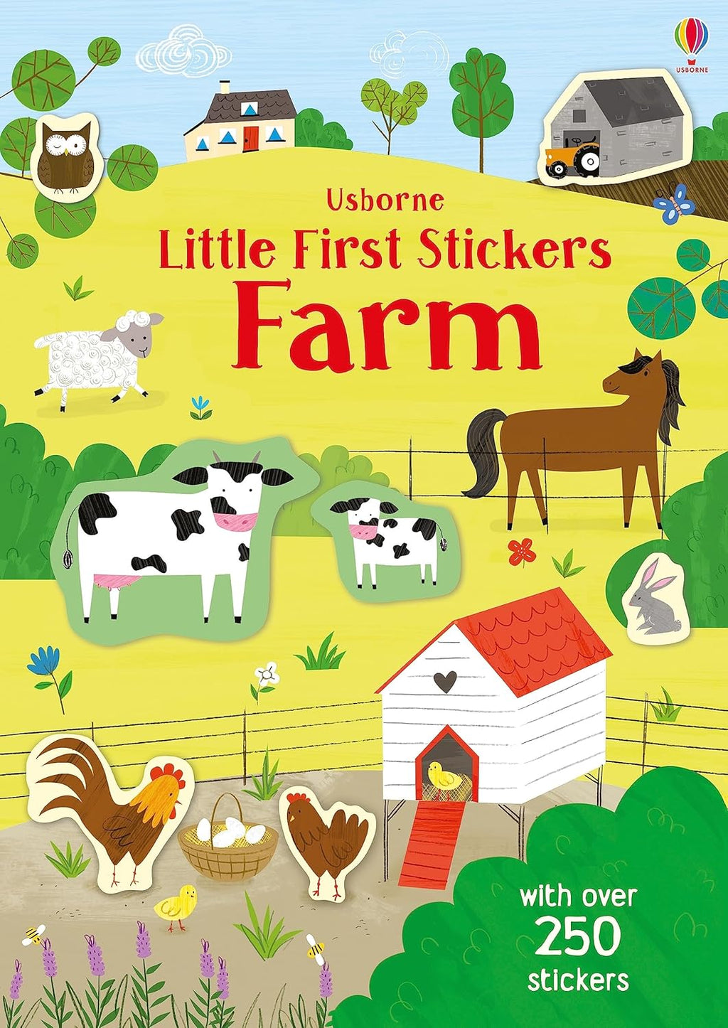 Little First Stickers Farm: Over 250 Stickers to Explore Farm Animals for Children (Ages 3-5) by Jessica Greenwell