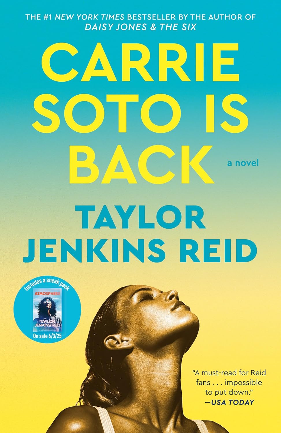 Carrie Soto Is Back: A Novel by Taylor Jenkins Reid