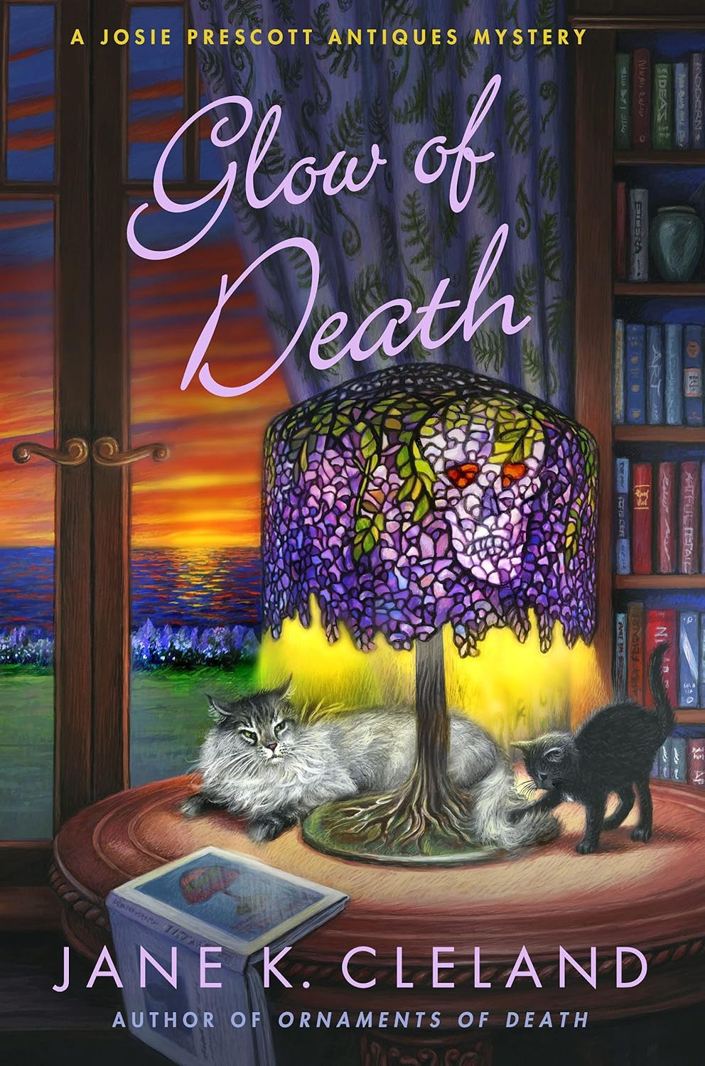 Glow of Death: A Josie Prescott Antiques Mystery by Jane K. Cleland