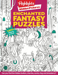 Enchanted Fantasy Puzzles: Find Over 1,800 Hidden Objects within this Fairy Tale Puzzle Book with Dragons, Fairies and Magical Creatures (Highlights Hidden Pictures) by Highlights