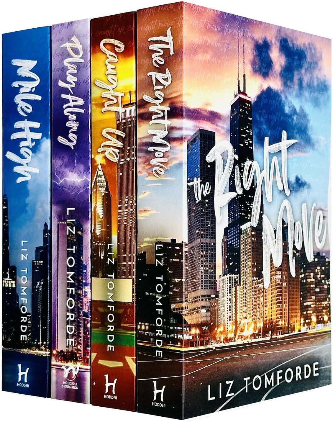 Windy City Series 4 Books Collection Set By Liz Tomforde (Mile High, The Right Move, Caught Up & Play Along) by Liz Tomforde