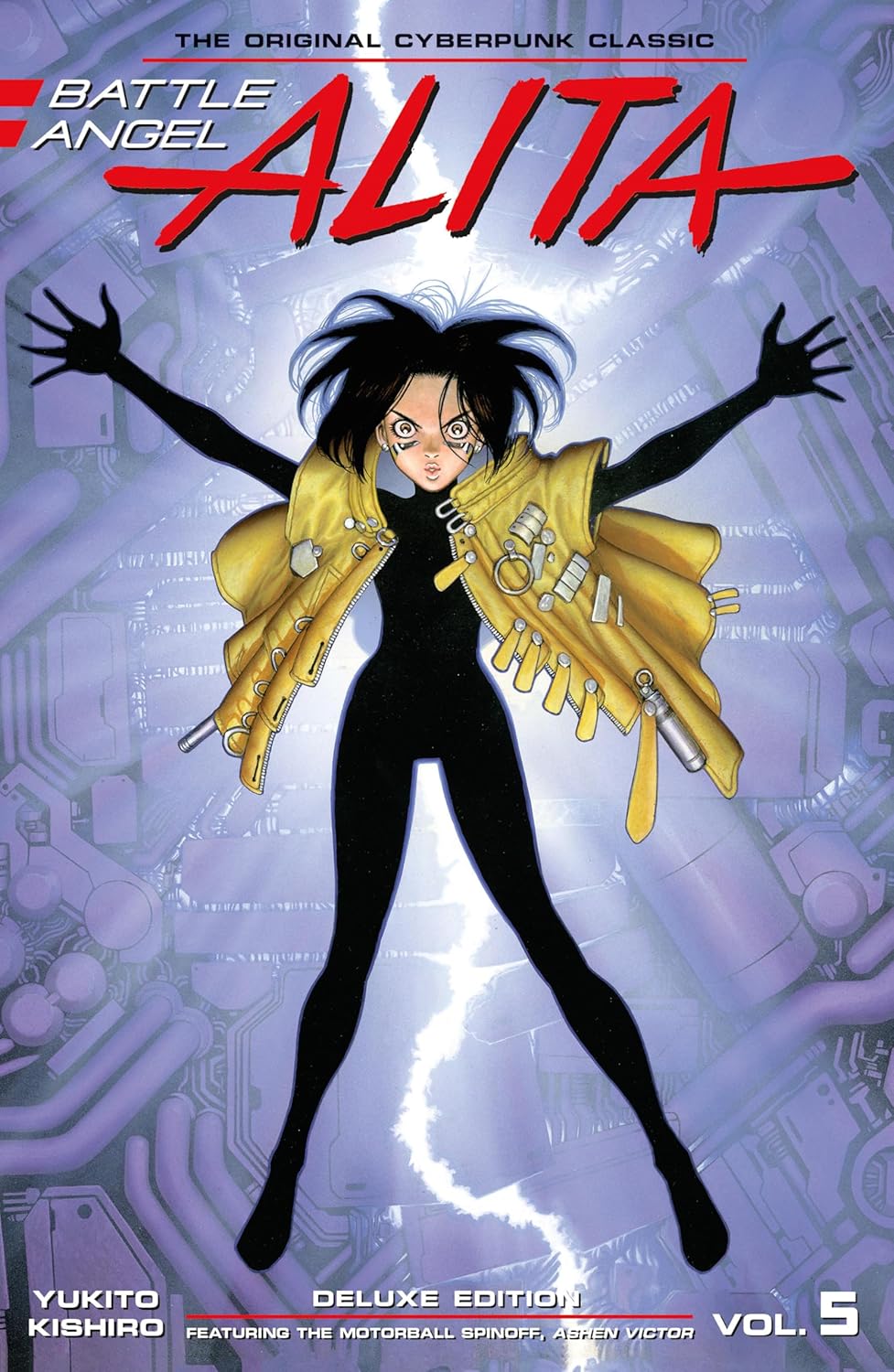 Battle Angel Alita Deluxe 5 (Contains Vol. 9 & Ashen Victor) by Yukito Kishiro