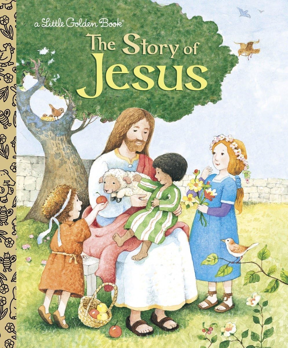 The Story of Jesus: A Christian Book for Kids (Little Golden Book) by Jane Werner Watson