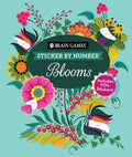Brain Games - Sticker by Number: Blooms (24 Images to Sticker): Includes 2 Foil Sticker Sheets to Complete Each Image! by Publications International Ltd.