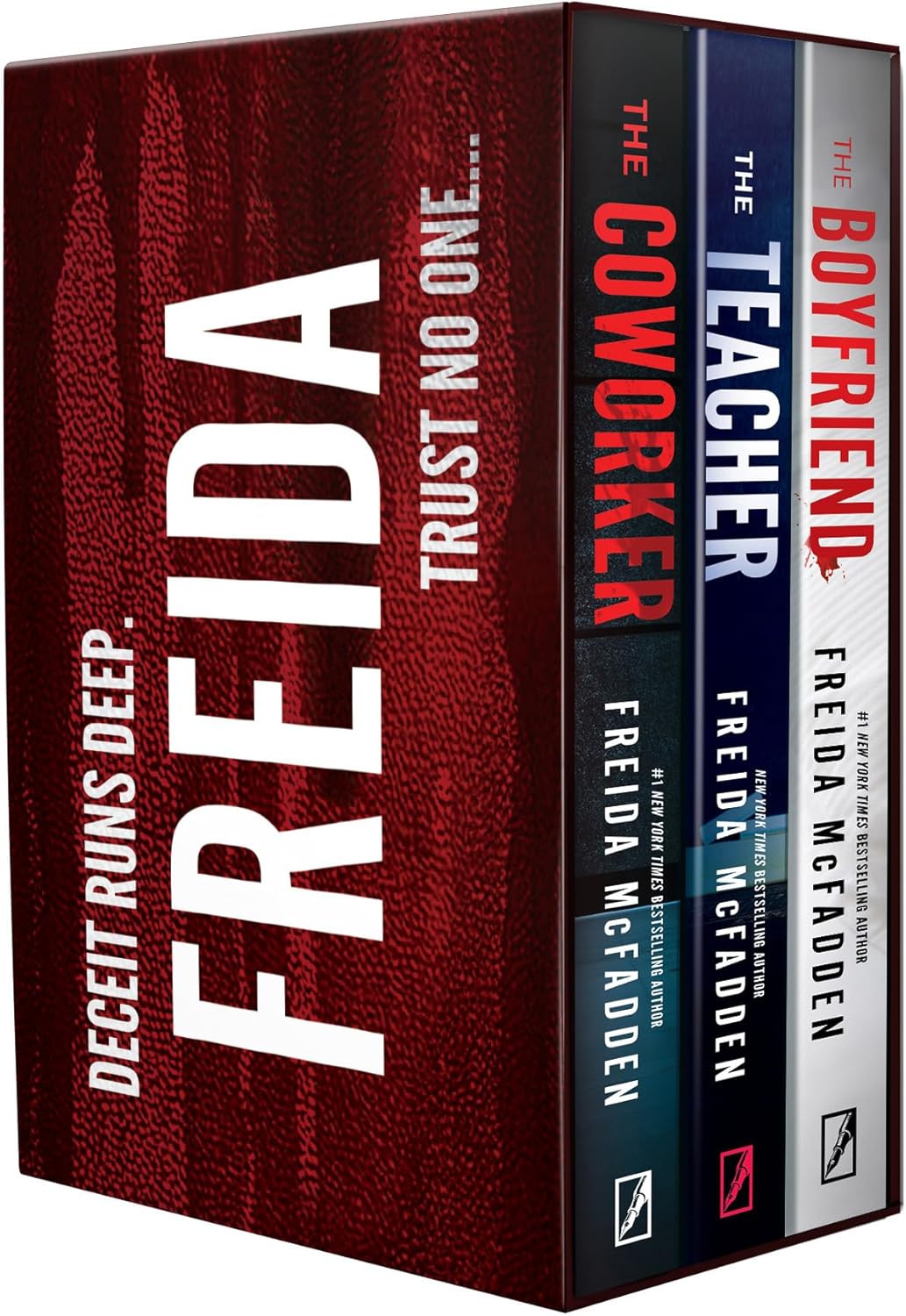 Freida McFadden 3 Book Boxed Set 1: The Teacher, The Coworker, and The Boyfriend by Freida McFadden