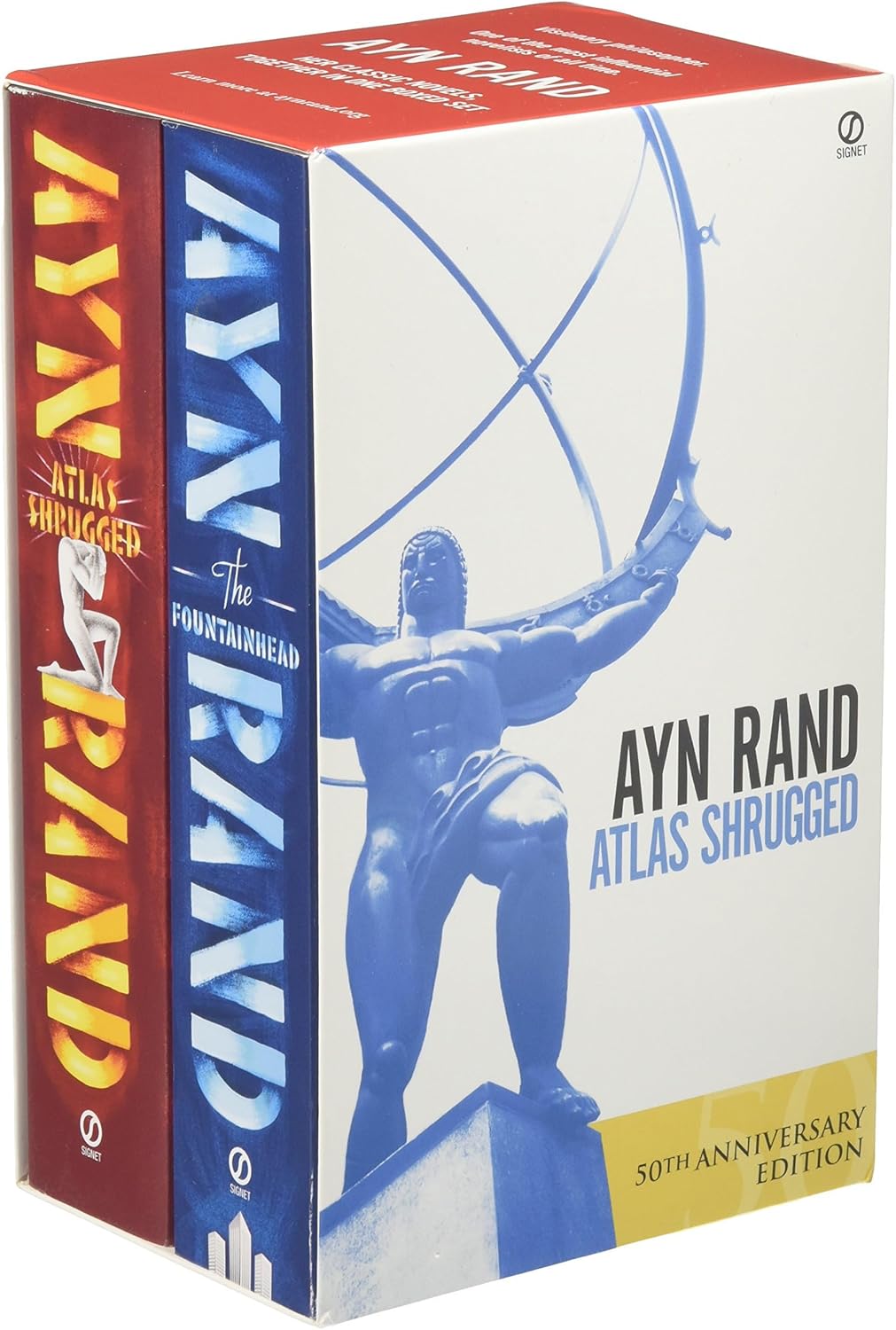 Ayn Rand Box Set: ATLAS SHRUGGED and THE FOUNTAINHEAD by Ayn Rand