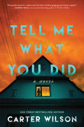 Tell Me What You Did: A Novel by Carter Wilson