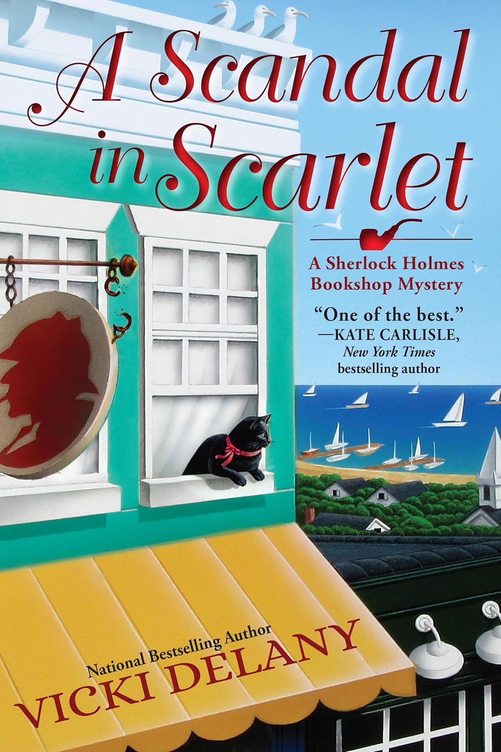 A Scandal in Scarlet: A Sherlock Holmes Bookshop Mystery by Vicki Delany