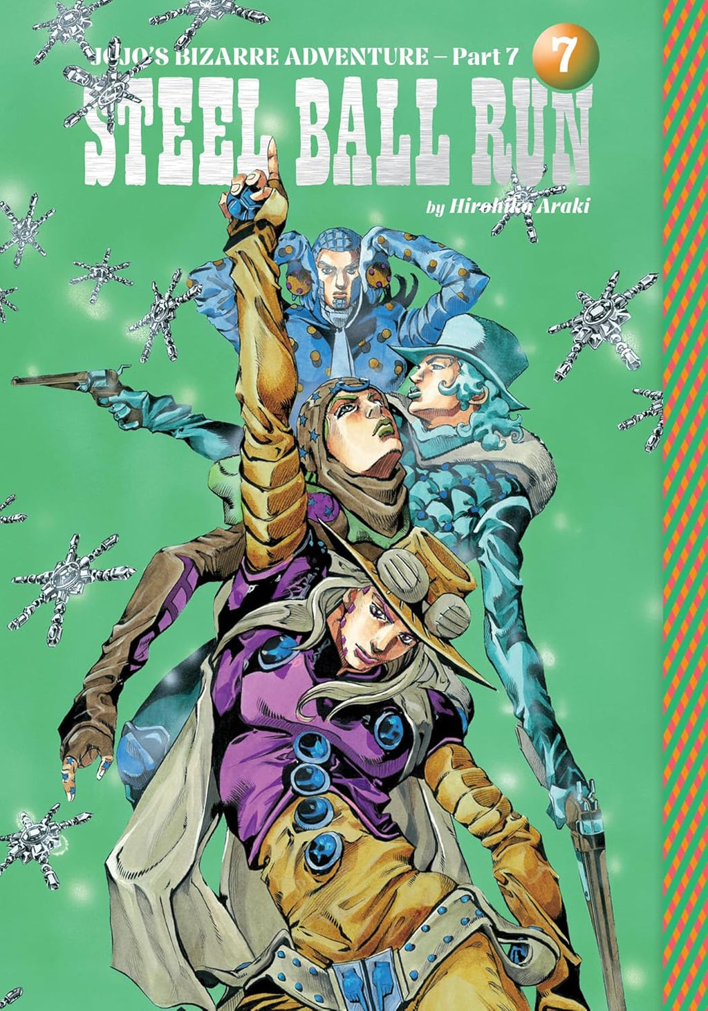 JoJo's Bizarre Adventure: Part 7--Steel Ball Run, Vol. 7 by Hirohiko Araki