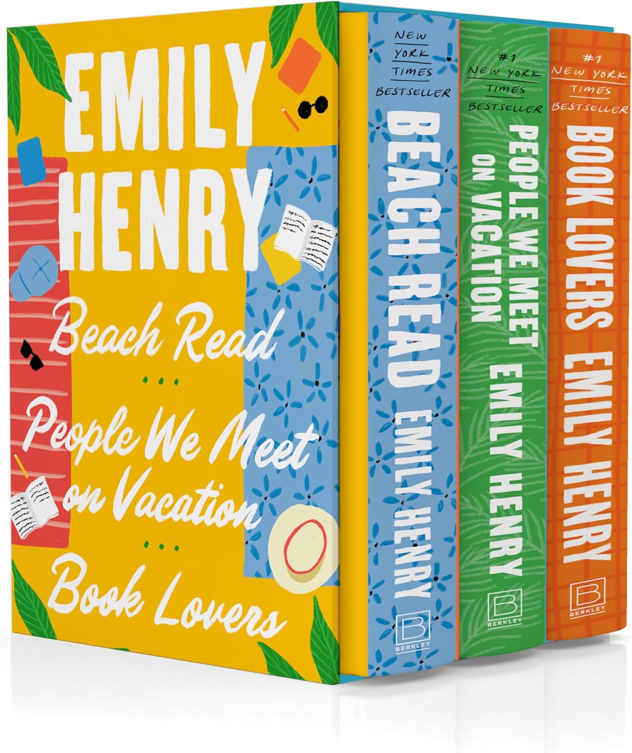 Emily Henry 3-Book Boxed Set: Beach Read, People We Meet on Vacation, and Book Lovers by Emily Henry