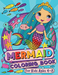 Mermaid Coloring Book: For Kids Ages 4-8 (US Edition) (Silly Bear Coloring Books) by Silly Bear