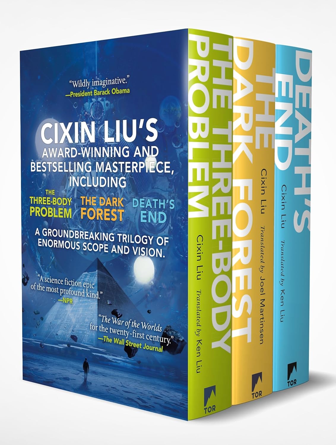 Three-Body Problem Boxed Set: The Dark Forest, Death's End by Cixin Liu