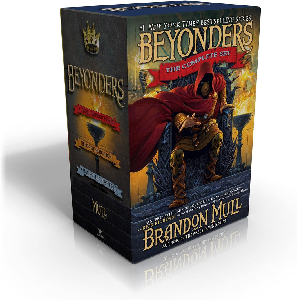 Beyonders The Complete Set (Boxed Set): A World Without Heroes; Seeds of Rebellion; Chasing the Prophecy by Brandon Mull