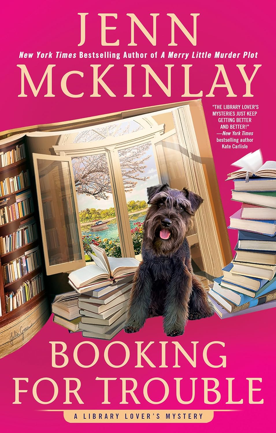 Booking for Trouble (A Library Lover's Mystery) by Jenn McKinlay