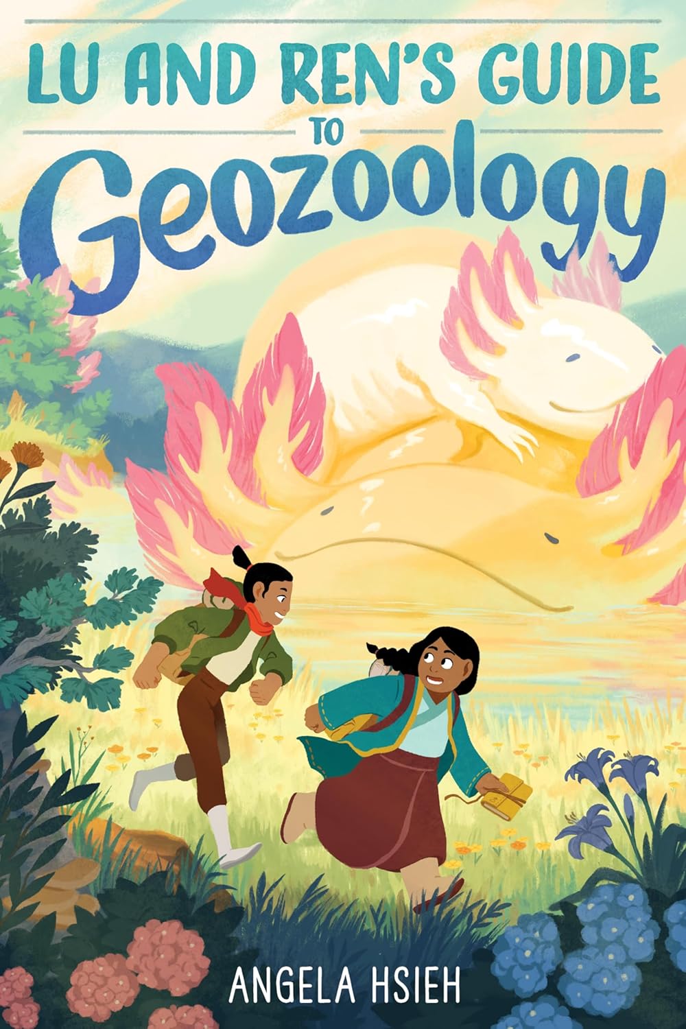 Lu and Ren’s Guide to Geozoology: A Graphic Novel – A Heartwarming Middle Grade Tale of Multigenerational Bonds for Kids (Ages 8-12) by Angela Hsieh