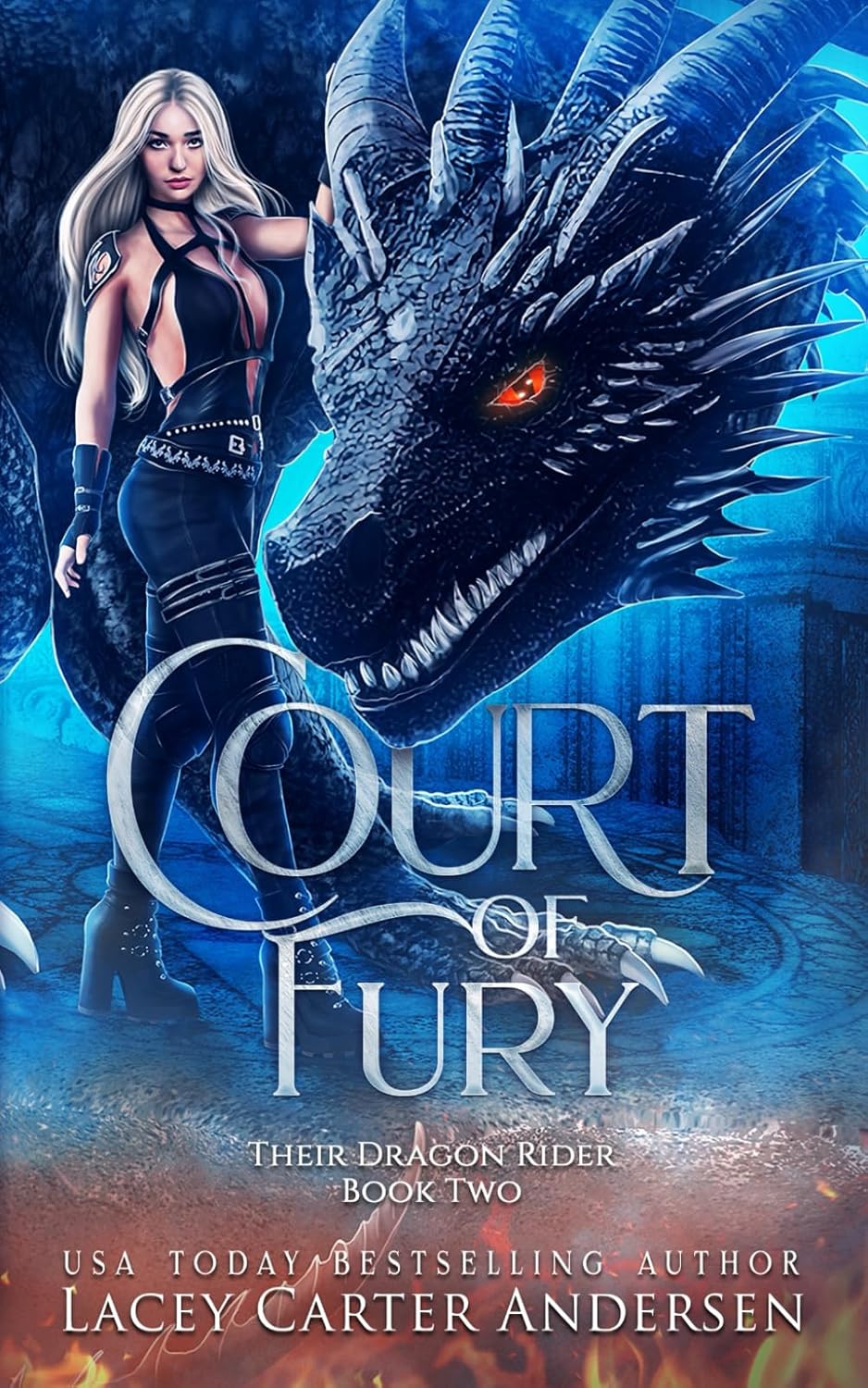 Court of Fury: A Bully Fantasy Reverse Harem Romance (Their Dragon Rider) by Lacey Carter Andersen